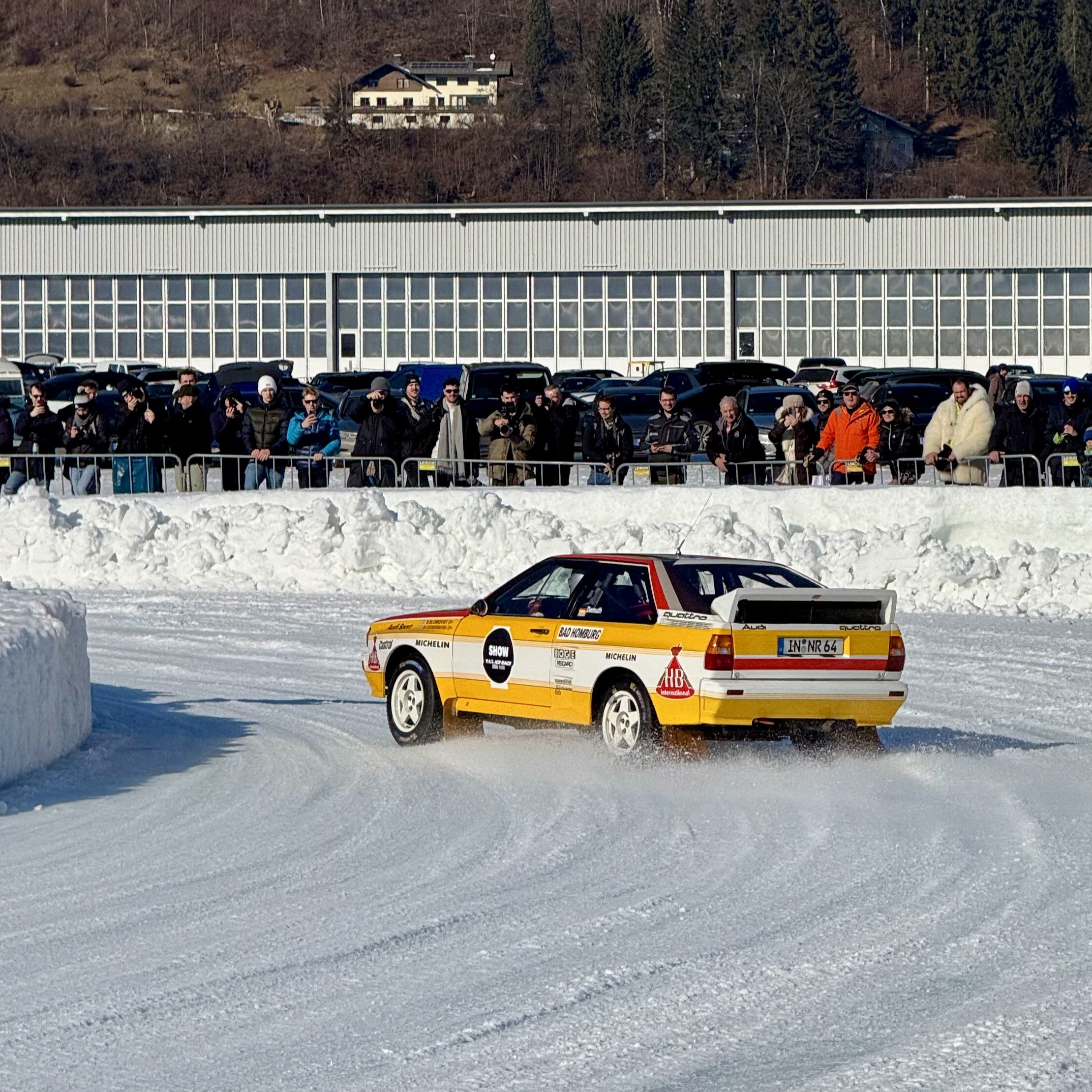 Audi Tradition beim F.A.T. Ice Race 2025: Motorsportgeschichte auf Eis