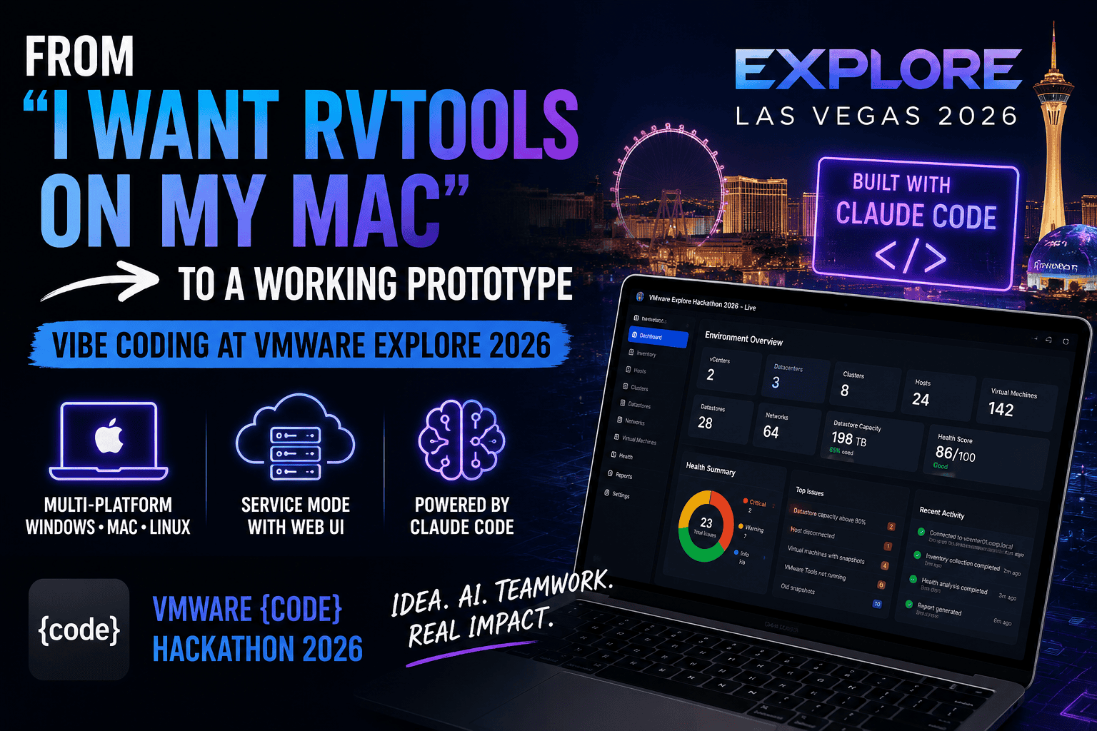 From “I Want RVTools on My Mac” to a Working Prototype – Vibe Coding at VMware Explore 2026